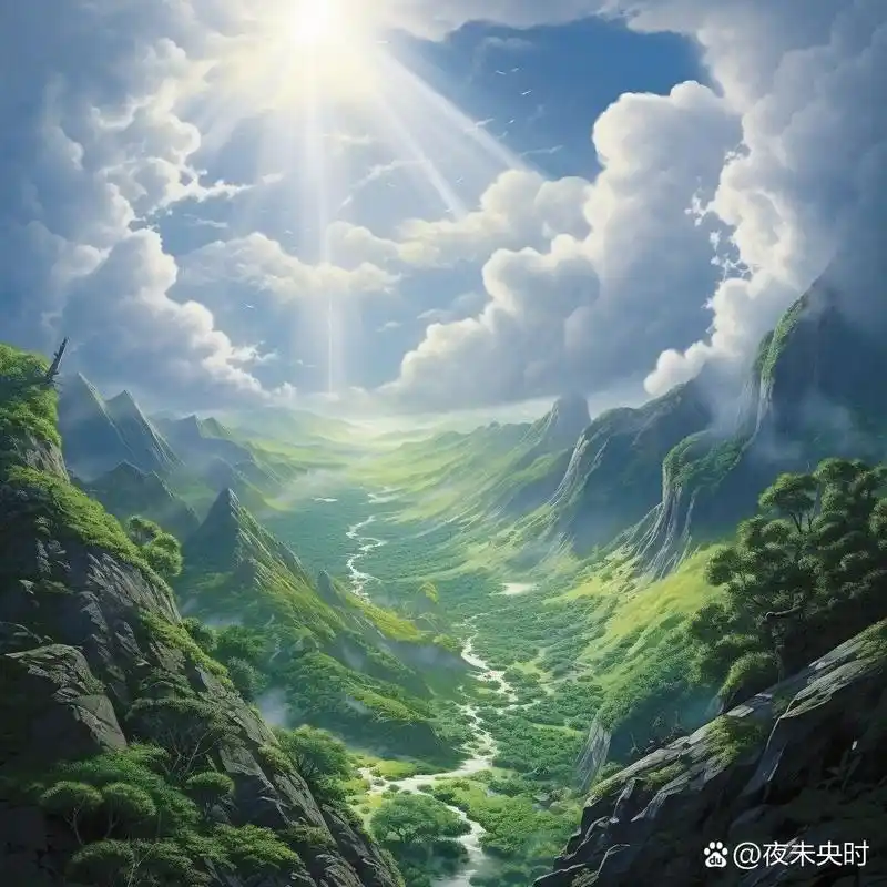 壁纸/蓝天白云 宫崎骏的夏天