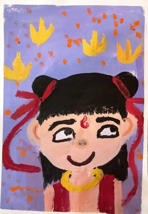 兔子老师周六水粉班《小哪吒》