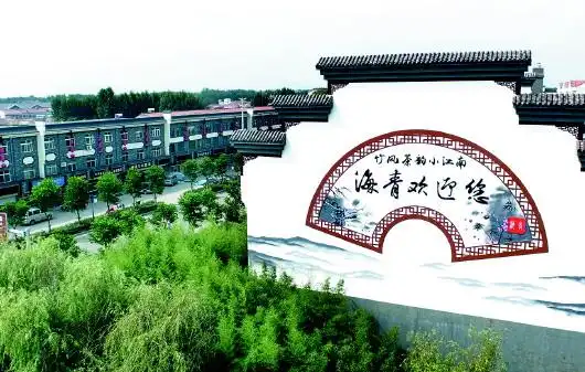 海青镇以茶闻名.