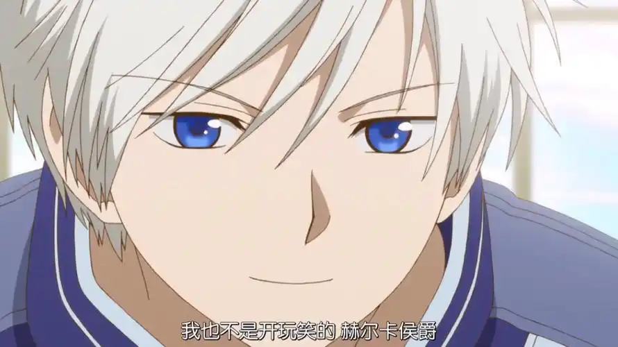 赤发白雪姬～千 眼神超坚定有木有!