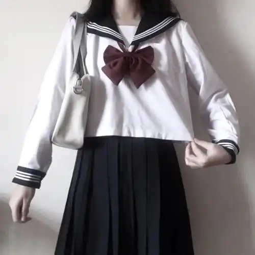 今日份jk制服女生头像