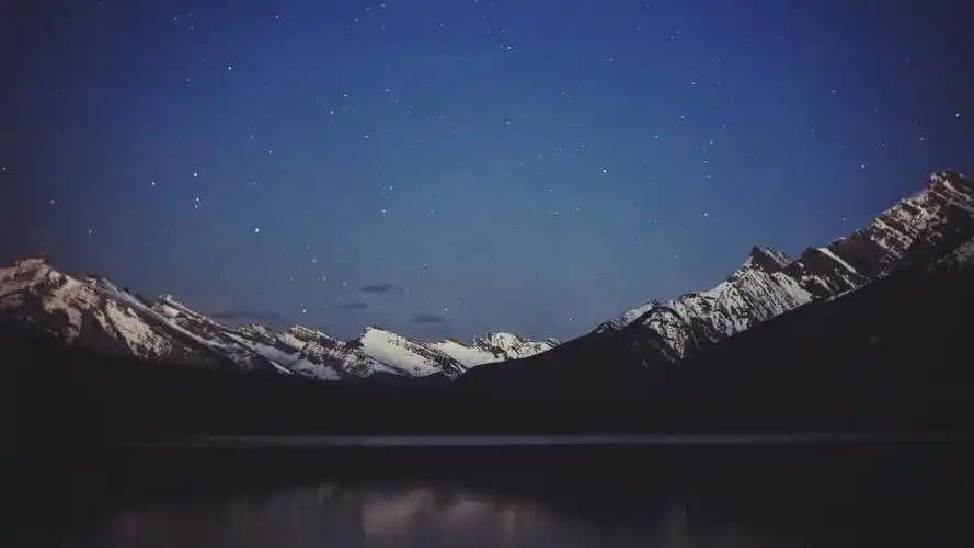 唯美星空夜景风景摄影高清宽屏壁纸