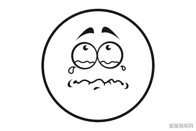 愁人表情简笔画