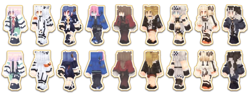 我的世界明日方舟皮肤合集2