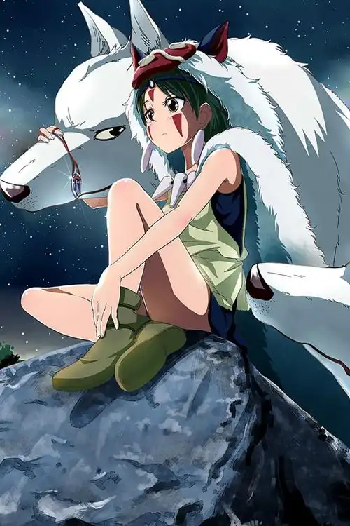 幽灵公主(1997),高清剧照,手机锁屏图片 - 回车壁纸