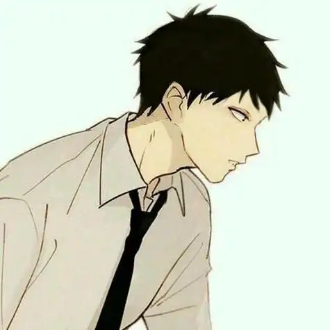 女制服漫画侧脸男头像漫画侧面男生图片