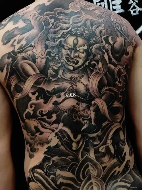 大黑天财神完成#纹身刺青  #我的纹身分享  #大黑天