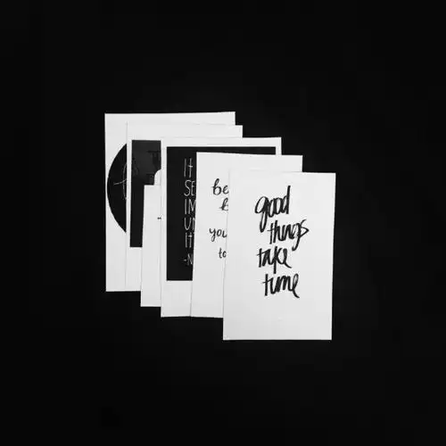 高级感黑白背景图