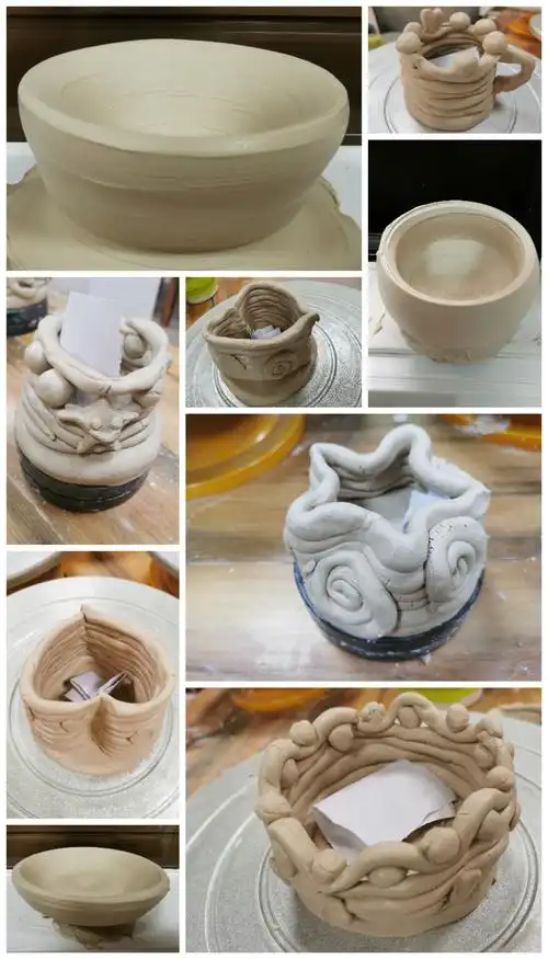 2020下期桃小陶艺课总结及作品展示