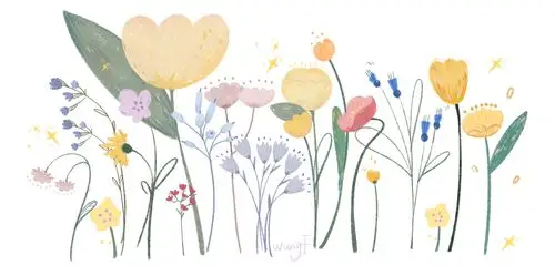 偷走了春天的花花|插画|商业插画|ababeir - 原创作品 - 站酷 (zcool)