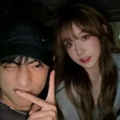 祁宋ins真人唯美恩爱情头一对两张