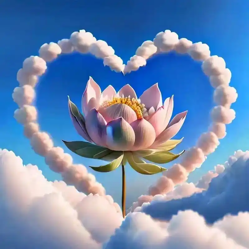 与世无争,好运莲莲#头像#微信头 像#好运莲莲#莲花#莲花头 - 抖音