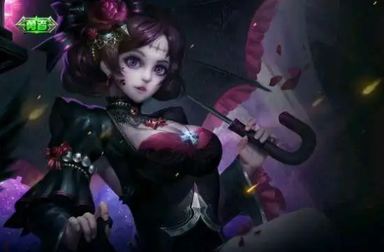 露娜皮肤 ,必是精品.哥特玫瑰