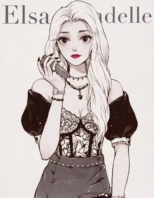 迪士尼公主的"辣妹装",大秀劲爆好身材,艾莎依旧保持御姐范_白雪公主