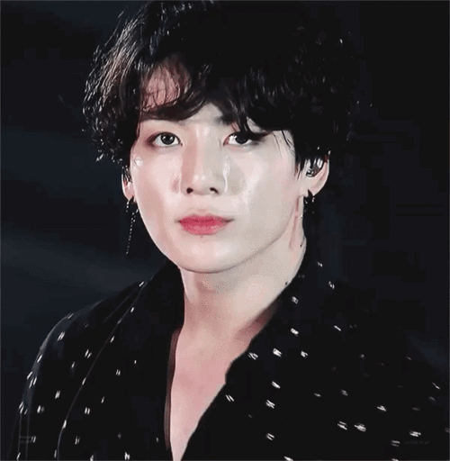 田柾国/gif gif 动图 长发