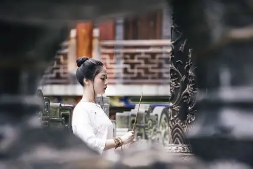 问佛自驾东莞观音寺精品禅意风人像创作