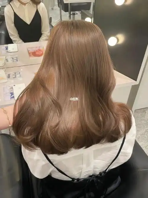 秋冬氛围感发色奶茶橘棕色甜美可爱