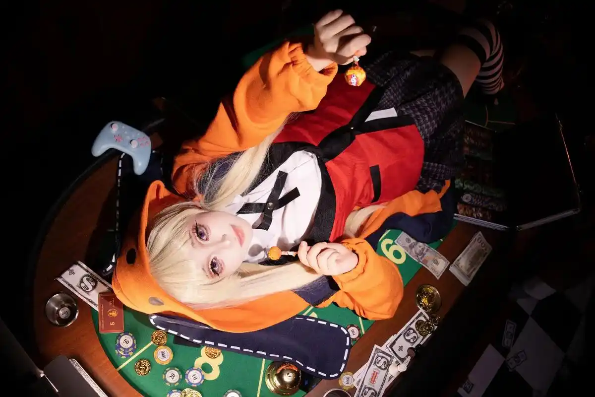 "没问题的啦,我是绝对中立"#黄泉月露娜cos #狂赌之渊