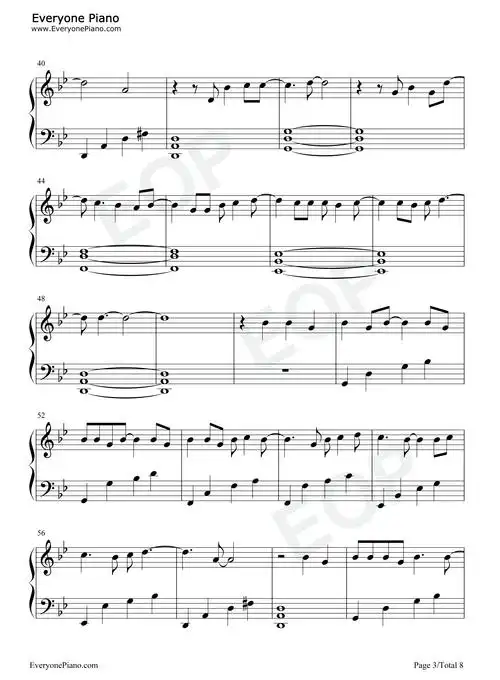 作为怪物五线谱预览3