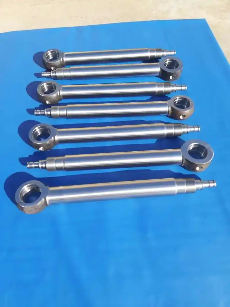 装载机油缸活塞杆防腐耐磨硬铬电镀.30多年手续齐全电镀厂,专 - 抖音