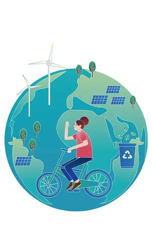 环保插画图片素材