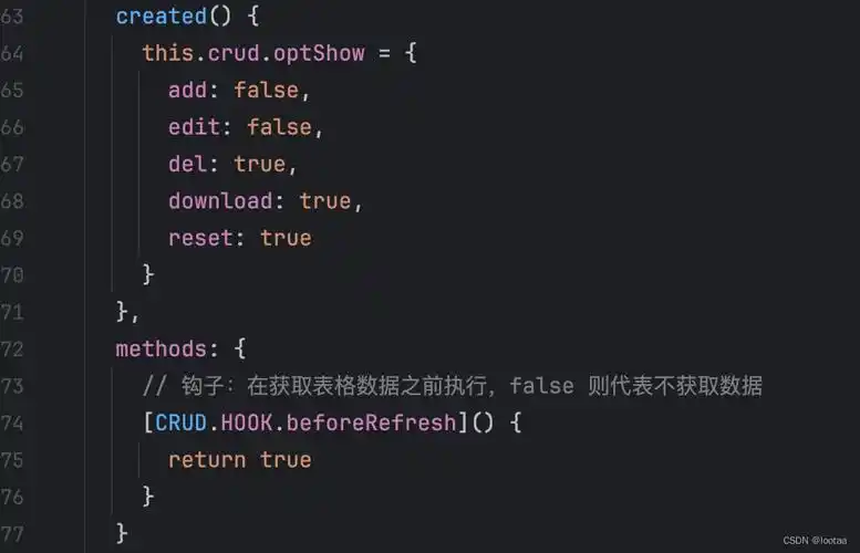 eladmin隐藏添加编辑按钮