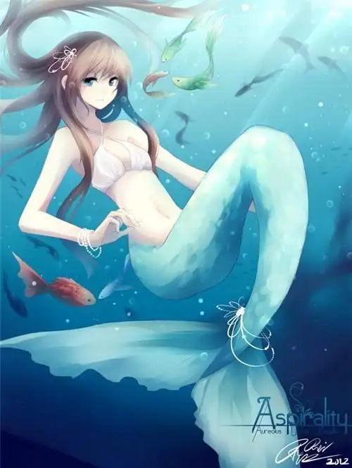 美人鱼唯美动漫图片手机壁纸