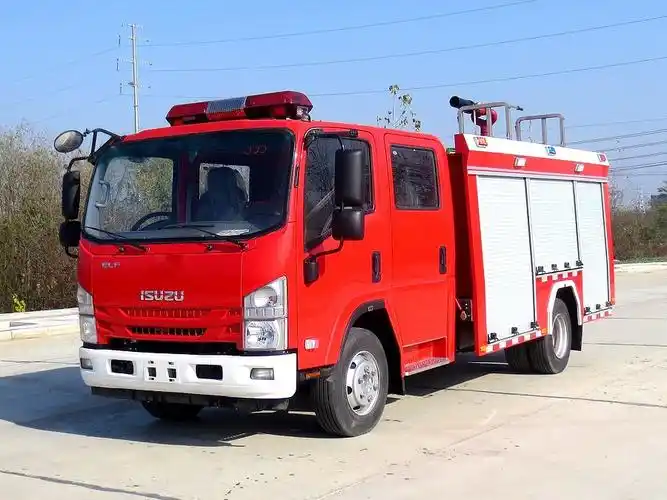 庆铃五十铃35方泡沫消防车