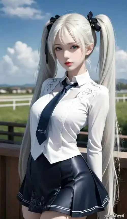 双马尾国漫女神谁能抗拒