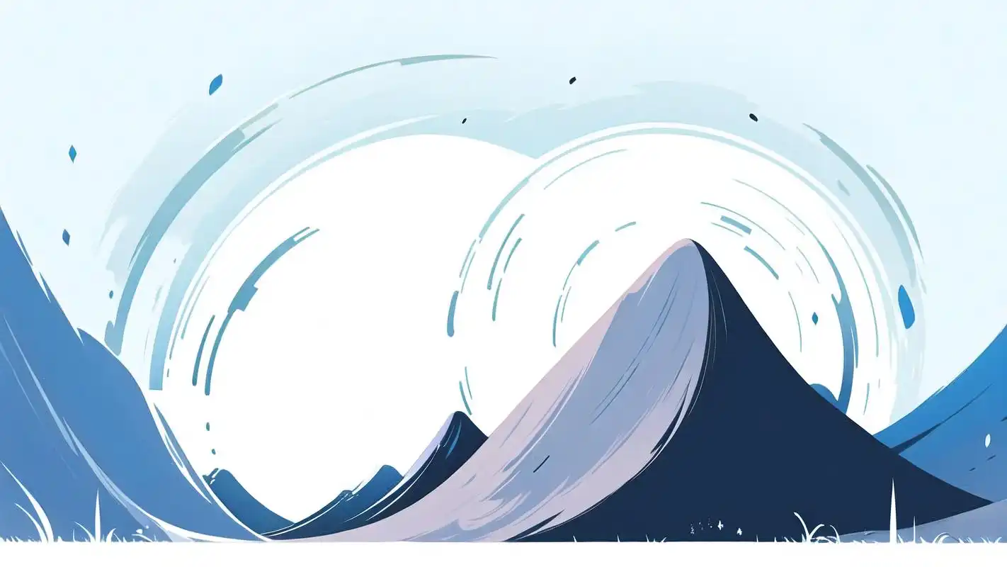 简约山丘背景,干净横屏壁纸92 享受这份简约而不简单的山丘背景壁纸