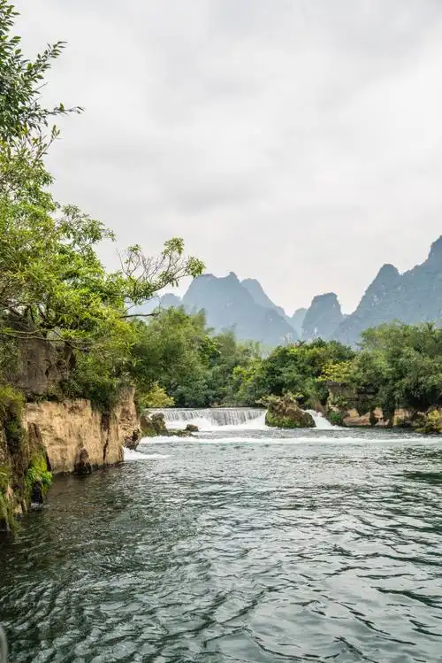 景如其名,山水如画,是被严重低估的一个小众景点,来广西旅游的话