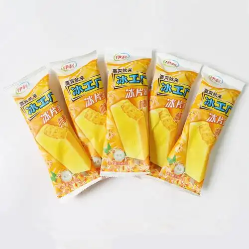 七果果 伊利冰工厂冰片蜜桃5支 75克 冰激凌冰棍满1
