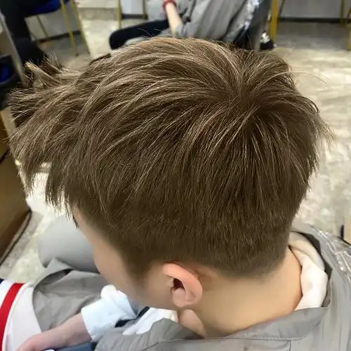 男士专用冷棕色染发剂天然植物纯膏泡泡男生自己在家染无刺激正品