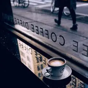 唯美咖啡头像图片高清好看的咖啡头像唯美图片