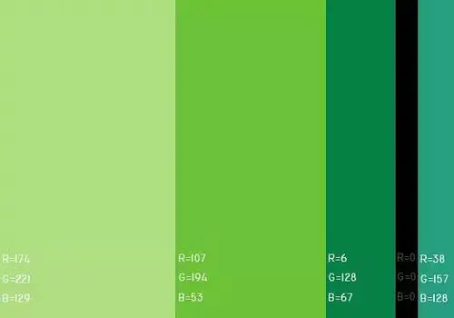 平面设计经典配色方案分享!