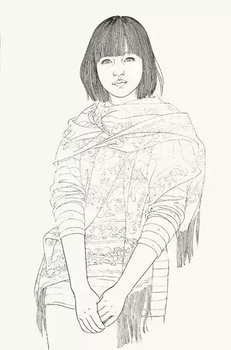 技法探索 | 白描技法·人物(七)_中国书画报_零二七艺考