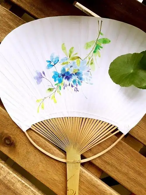团扇手绘