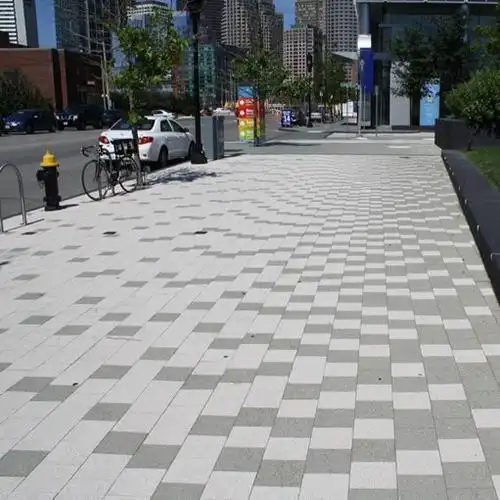 海绵城市透水砖人行道