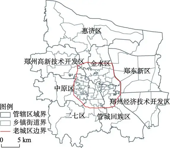 居住环境多维剥夺的地理识别及类型划分——以郑州主城区为例