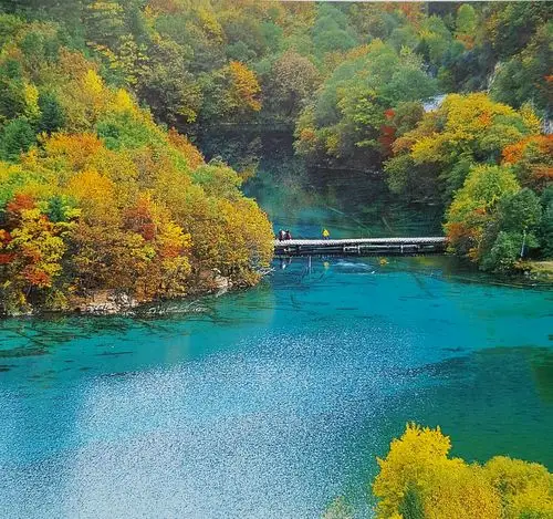 《神奇九寨,魅力黄龙》精美绝世的九寨沟和黄龙风景区,是大自然赐予