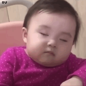 萌娃黄夏温haon瞌睡 gif_gif_萌娃_haon_夏温_瞌睡表情
