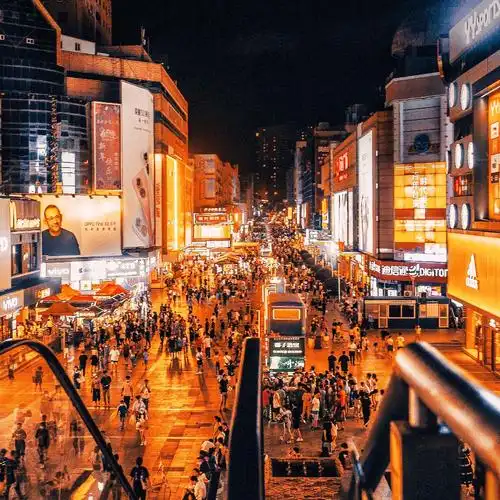 台东步行街_夜景_poco摄影,我要上开屏,旅行之美,街头故事家,人间处方