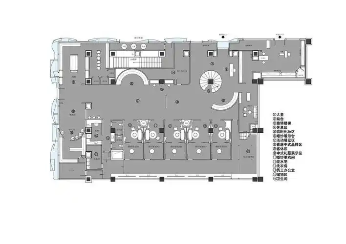 平面图项目信息——项目名称:wdresses婚纱礼服定制项目地址:云南省