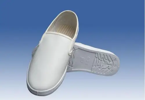 防静电pvc皮革中巾鞋 无菌鞋 无尘.