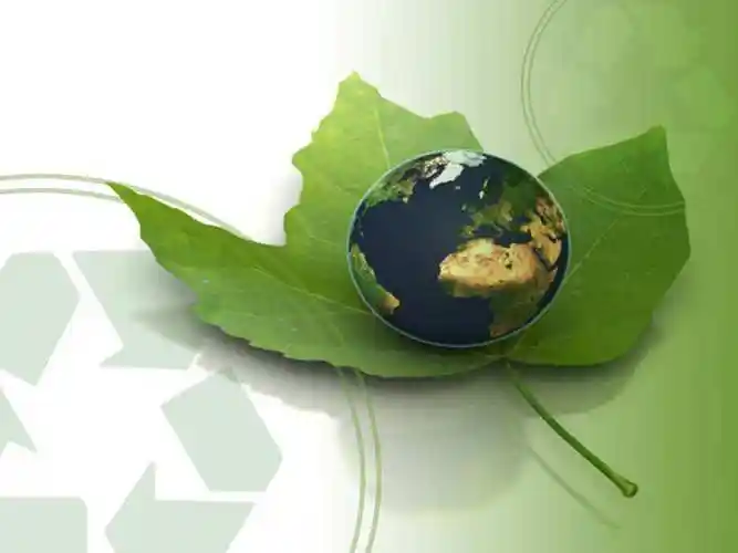 绿色环保主题ppt背景图片