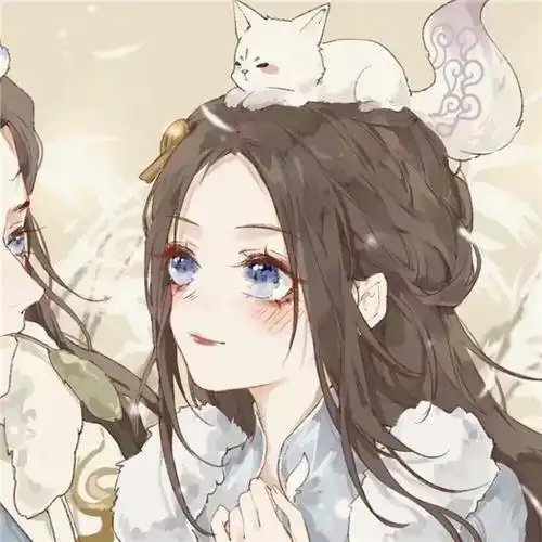 情侣动漫图片双人唯美古风_情侣动漫头像_头像屋