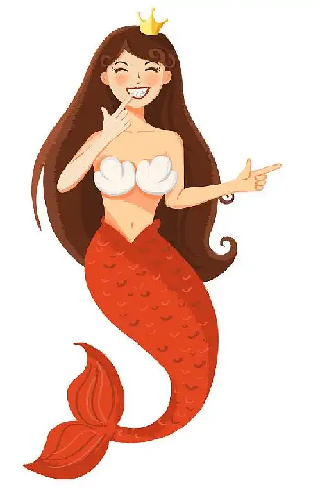 美人鱼卡通形象