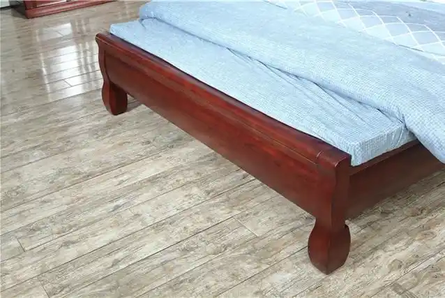 仙桃 实木家具 木言木语新中式卧室实木床 天然材质