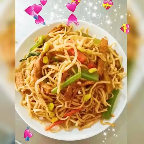 晚餐:美味炒卤面