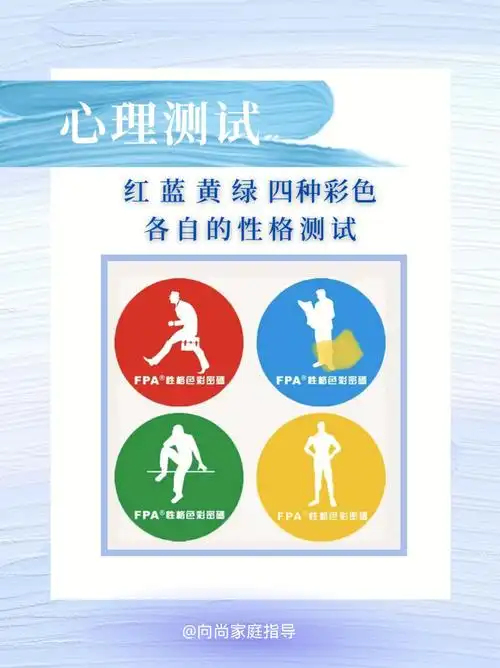 心理测试超准fpa性格色彩测试
